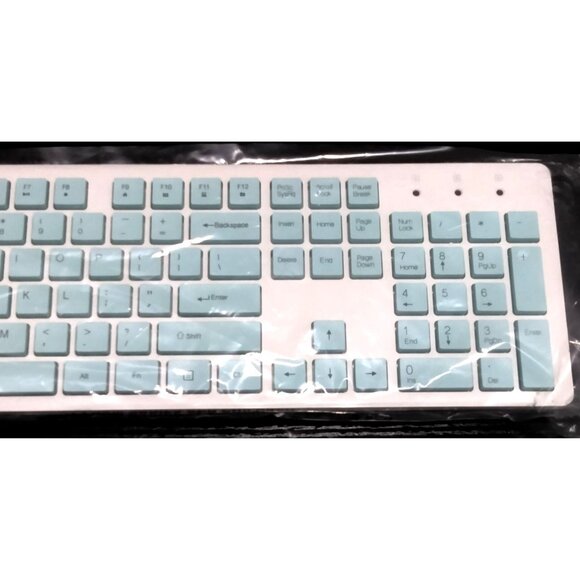 Wireless Full Size Keyboard & Mouse Set Ergonomic Design 2.4GHz Connection - Picture 7 of 15